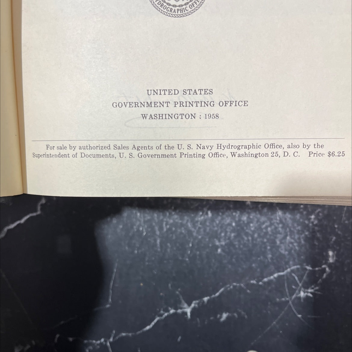 american practical navigator an epitome of navigation book, by nathaniel bowditch, 1958 Hardcover image 3