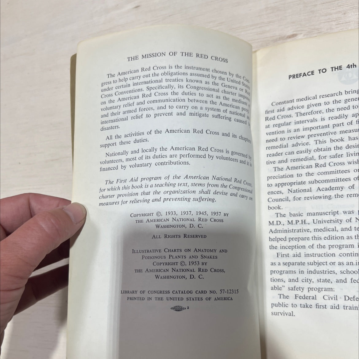 american red cross first aid textbook book, by american national red cross, 1971 Paperback image 3