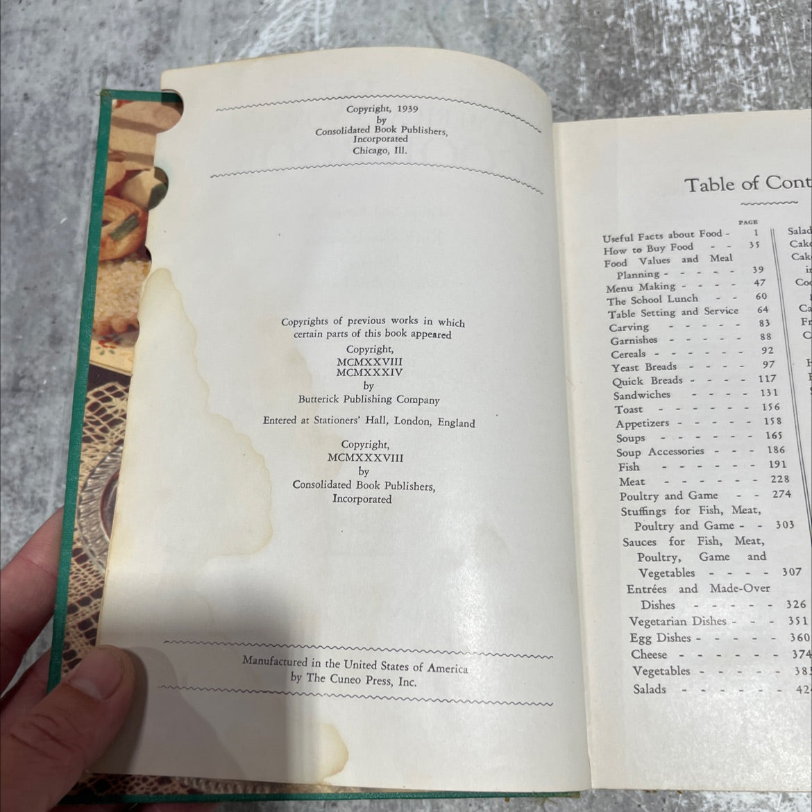 american woman's cook book book, by ruth berolzheimer, 1939 Hardcover image 3