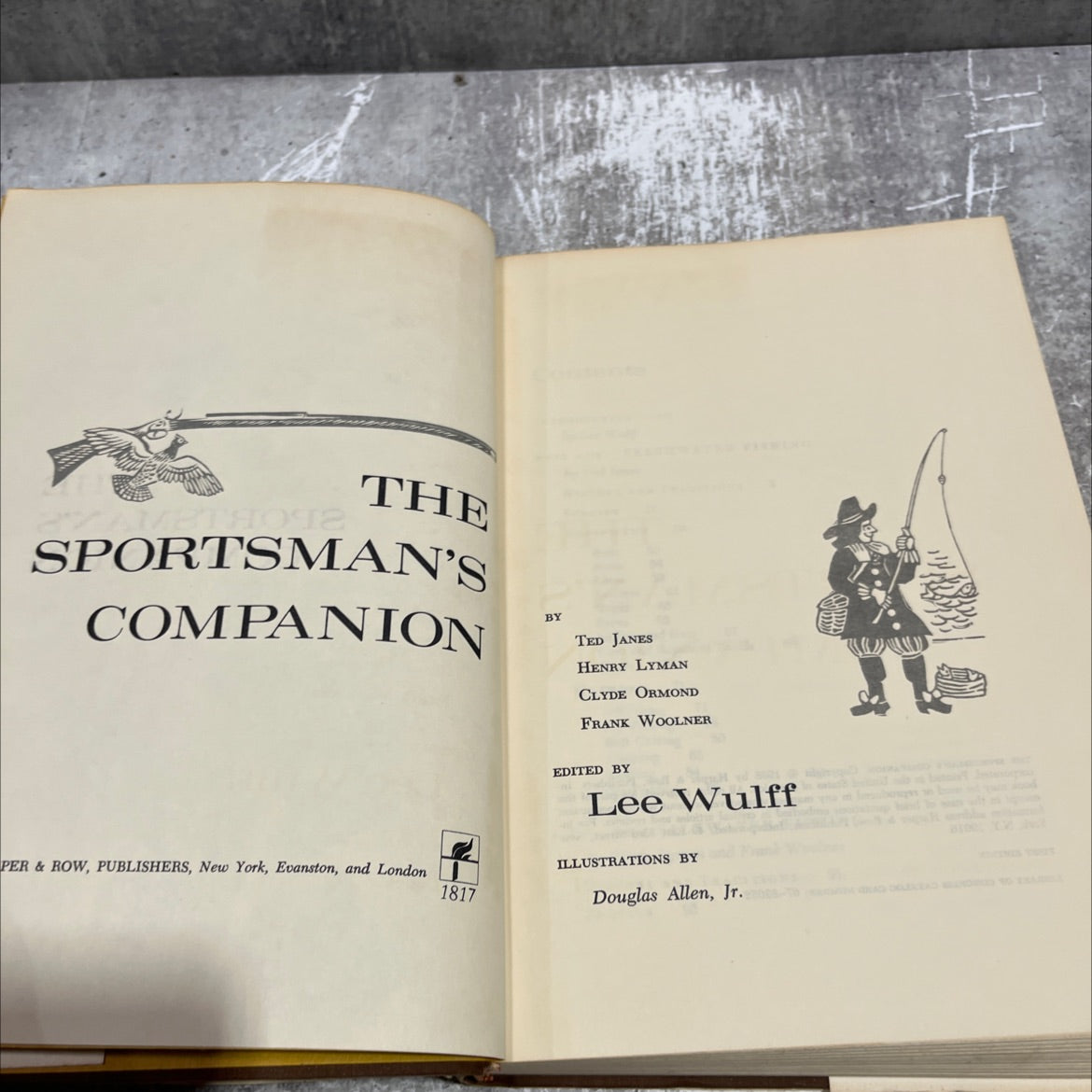 amethot the sportsman's companion book, by ted janes, henry lyman, clyde ormond, frank woolner, 1970 Hardcover image 2