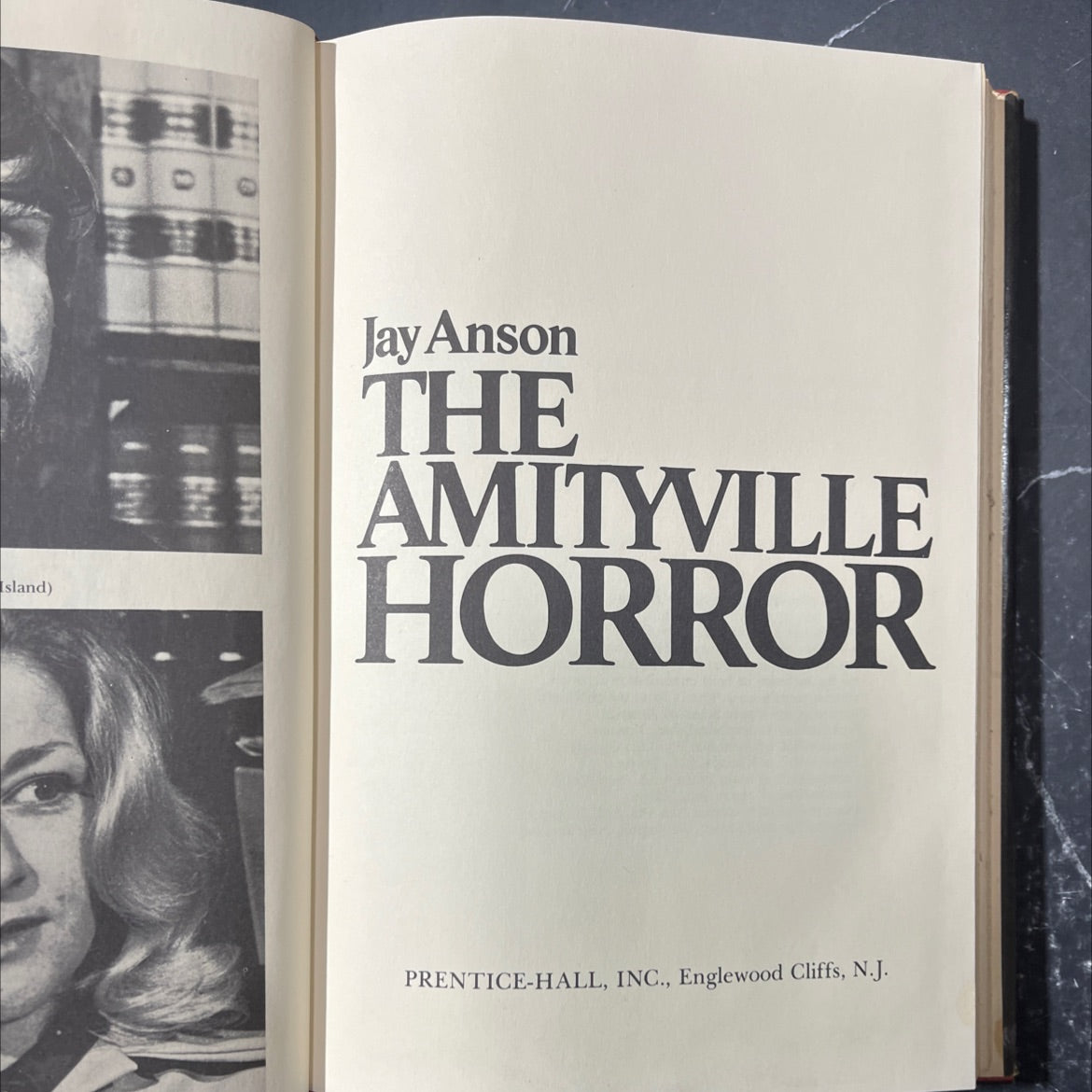 amityville horror book, by jay anson, 1977 Hardcover image 2