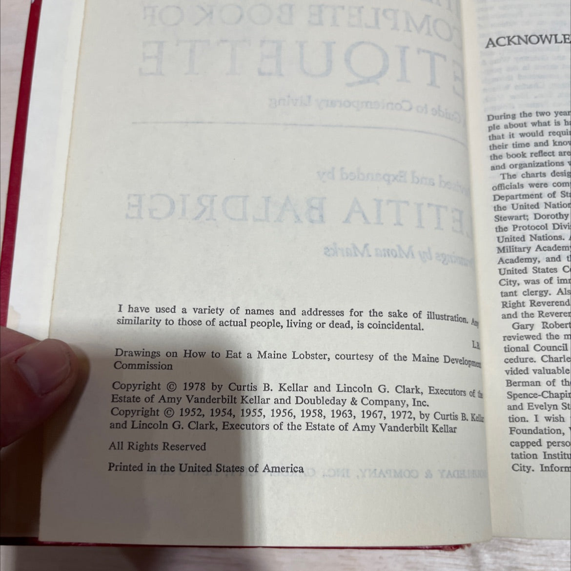 amy vanderbilt complete book of etiquette a guide to contemporary living revised and expanded book, by letitia image 3