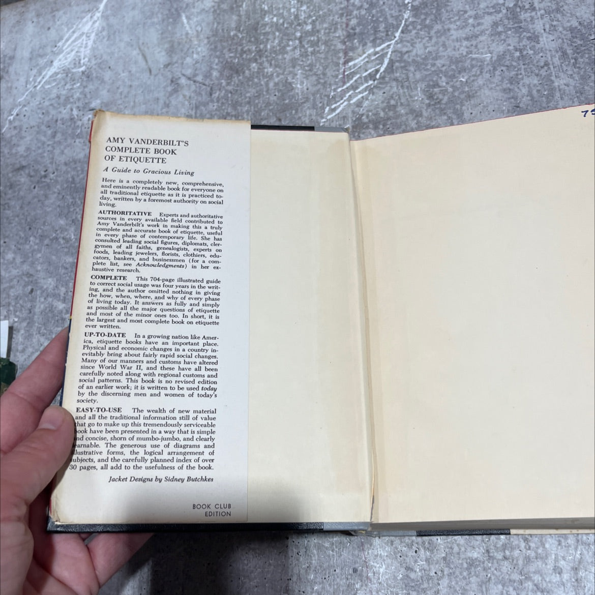 amy vanderbilt's complete book of etiquette book, by amy vanderbilt, 1958 Hardcover image 4