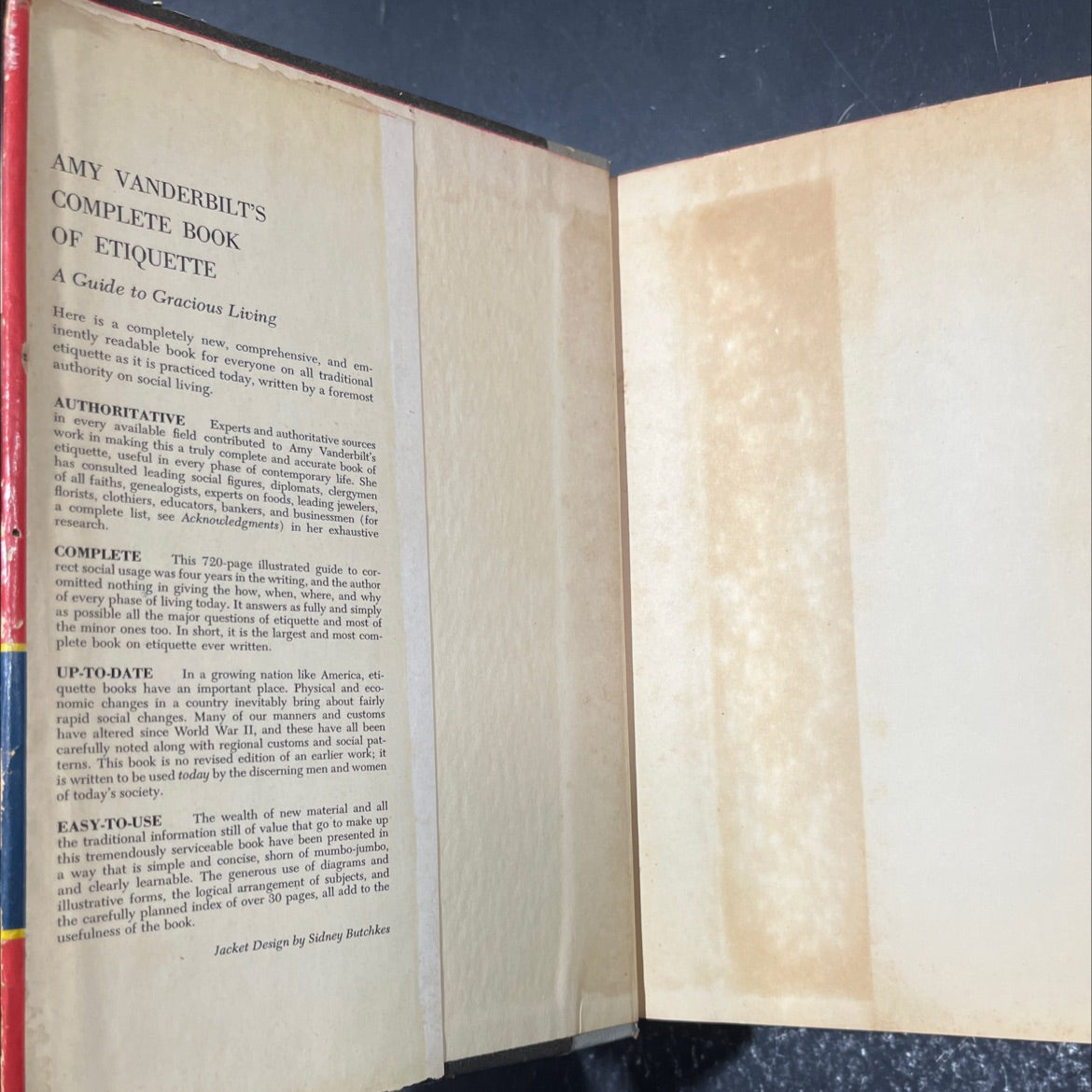 amy vanderbilt's complete book of etiquette book, by amy vanderbilt, 1958 Hardcover image 4
