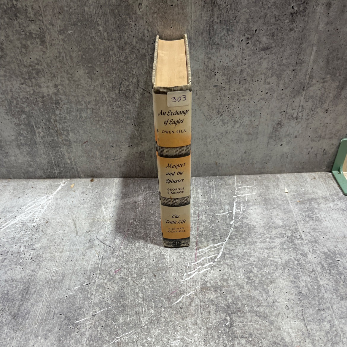 an exchange of eagles book, by owen sela, 1977 Hardcover image 4