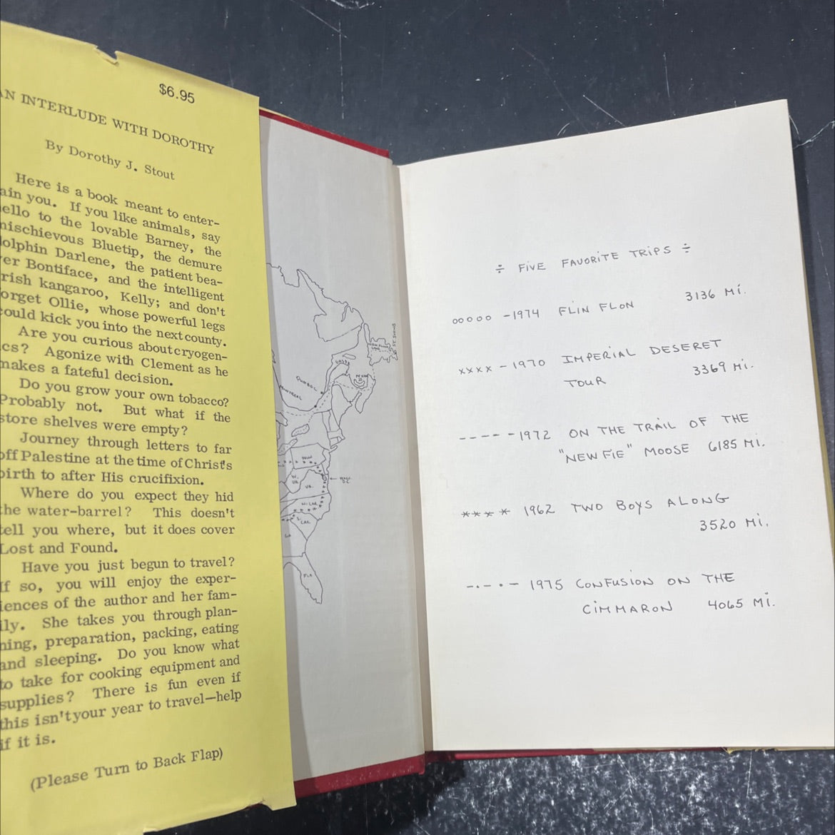 an interlude with dorothy book, by dorothy j. stout, 1976 Hardcover image 4