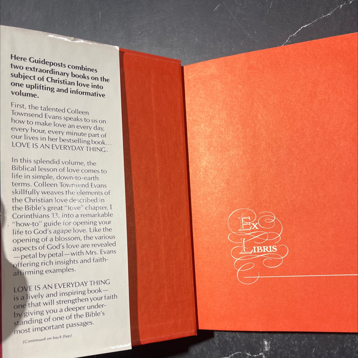 an love everyday thing book, by colleen townsend evans, 1971 Hardcover image 4