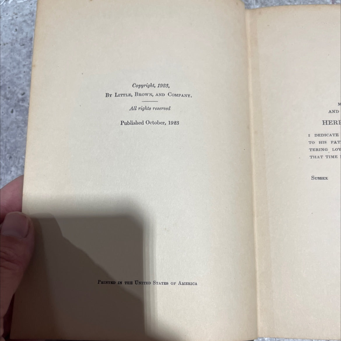 an wnish lyn rence sir john dering book, by jeffery farnol, 1923 Hardcover image 3