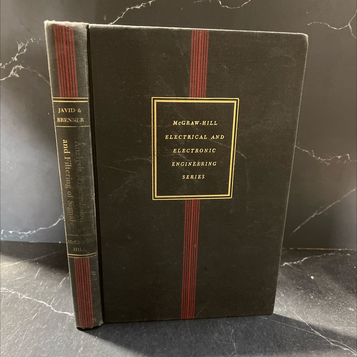 analysis, transmission, and filtering of signals book, by Mansour Javid, Ph.D. and Egon Brenner, D.E.E., 1963 Hardcover image 1