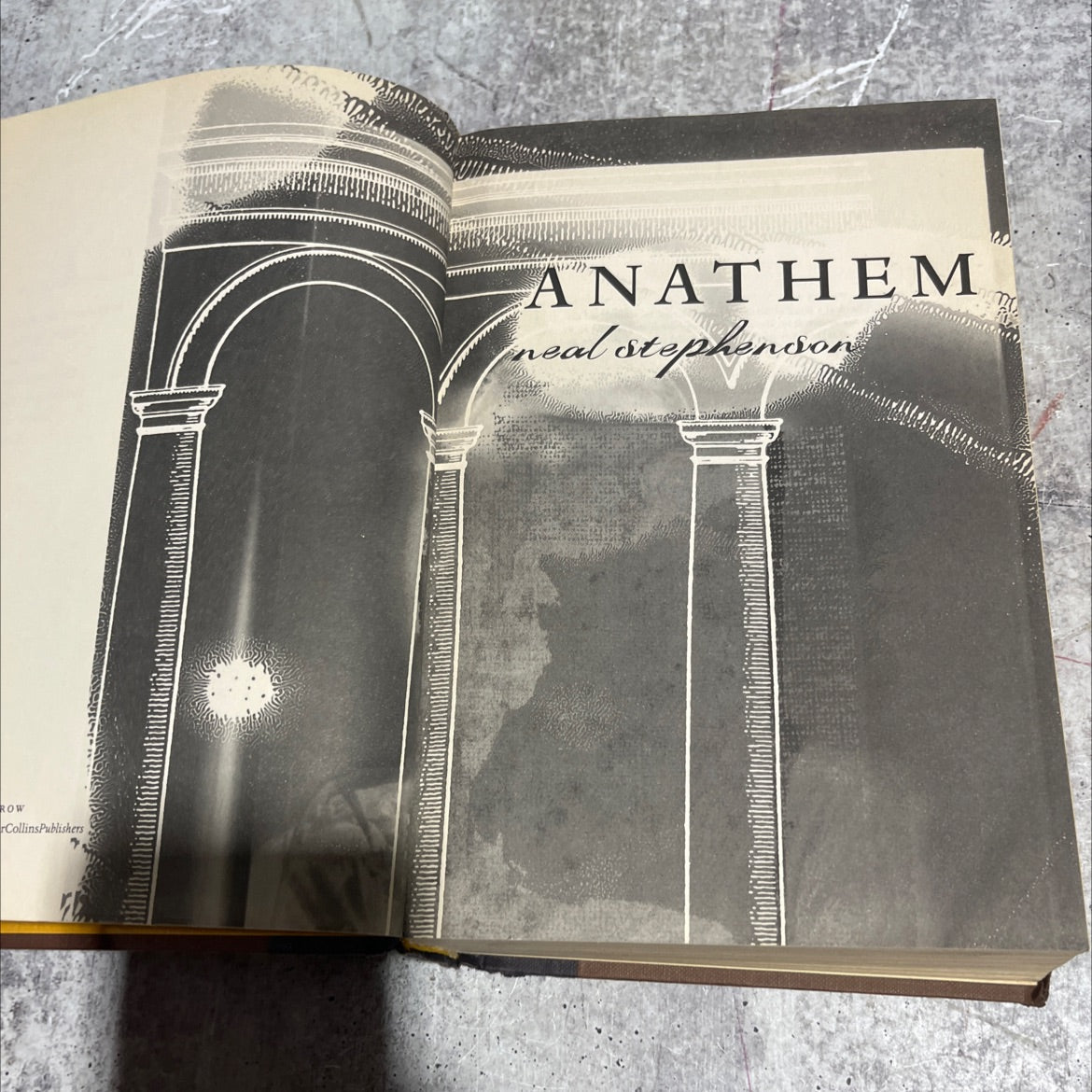 anathem book, by neal stephenson, 2008 Hardcover image 2