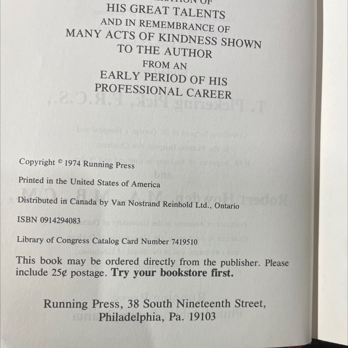 anatomy, descriptive and surgical book, by Henry Gray, 1974 Hardcover image 3