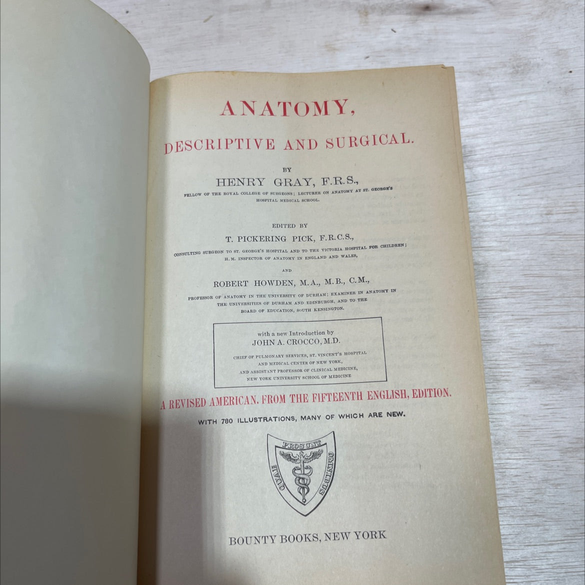 anatomy descriptive and surgical book, by henry gray, 1977 Hardcover image 2