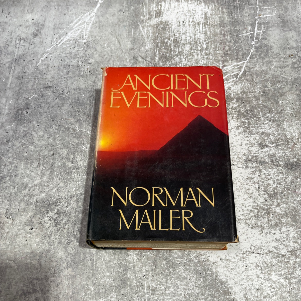 ancient mailer evenings book, by norman mailer, 1983 Hardcover image 1