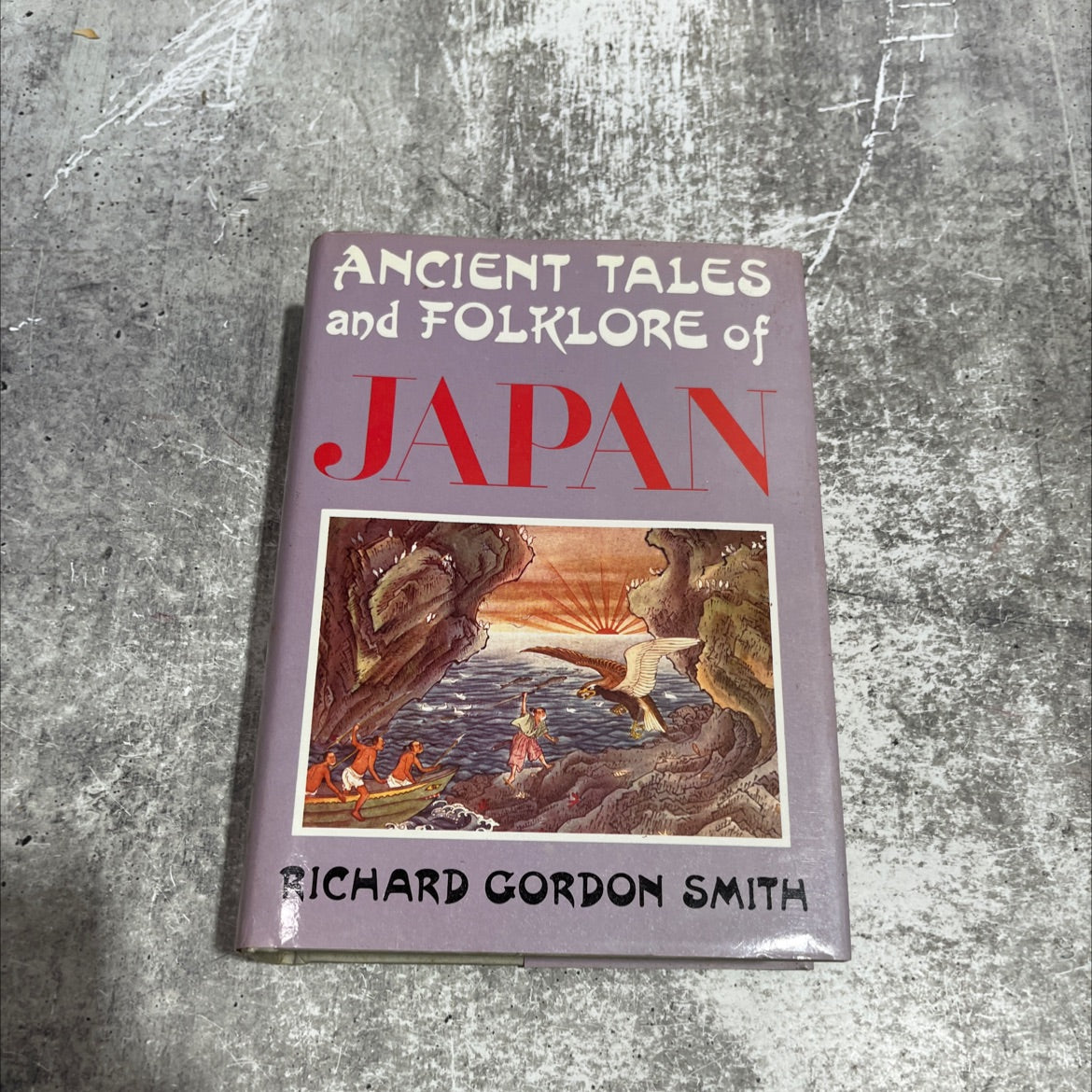 ancient tales and folklore of japan book, by richard gordon smith, 1986 Hardcover image 1