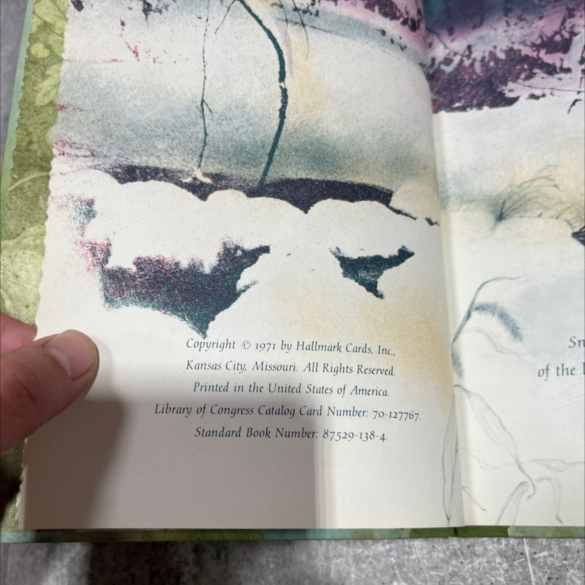 and spring shall come book, by dean walley, 1971 Hardcover image 3