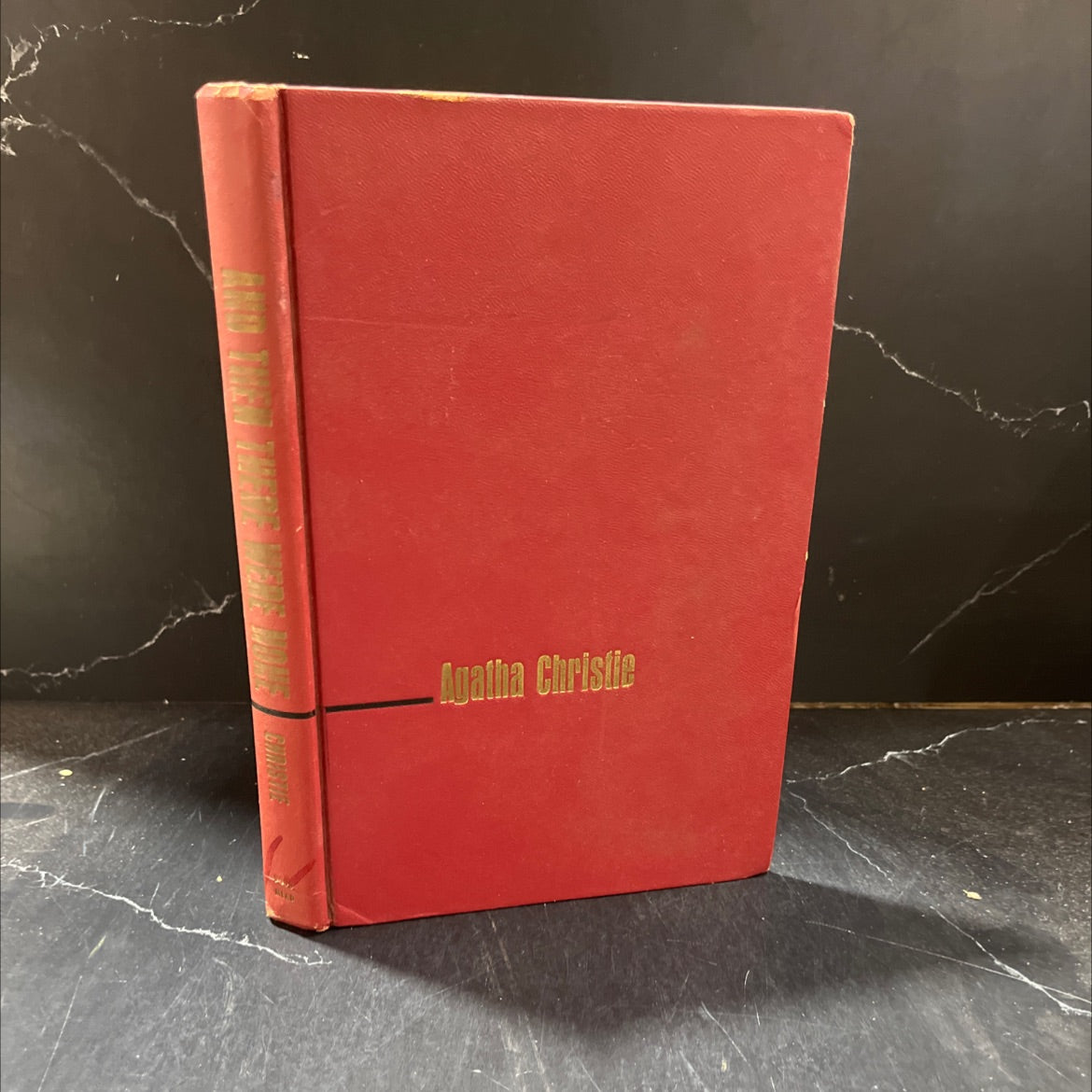 and then there were none book, by agatha christie, 1966 Hardcover image 1