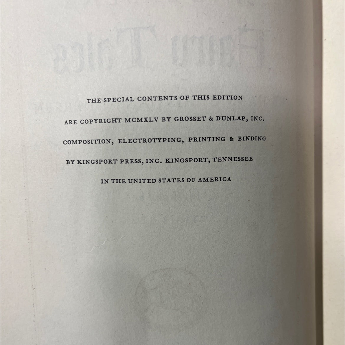 andersen's fairy tales book, by hans christian andersen, 1945 Hardcover image 3