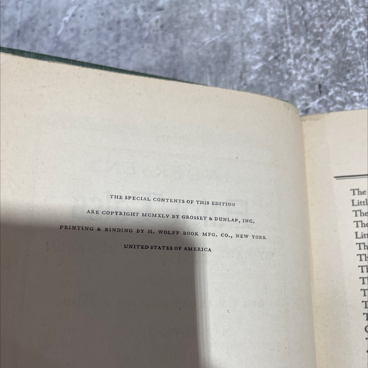andersen's fairy tales book, by hans christian andersen, 1945 Hardcover image 3