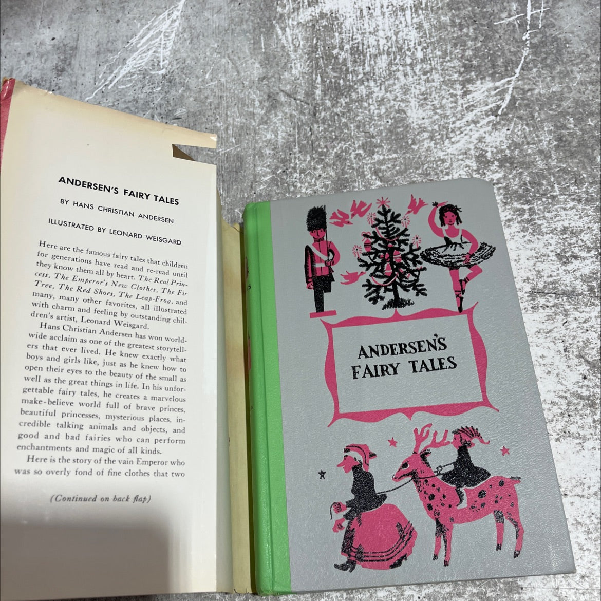 andersen's fairy tales book, by hans christian andersen, 1956 Hardcover image 4