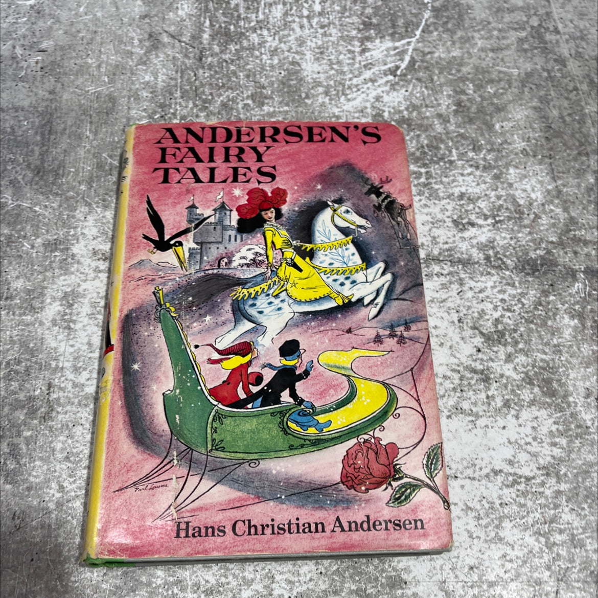 andersen's fairy tales book, by hans christian andersen, 1956 Hardcover image 1