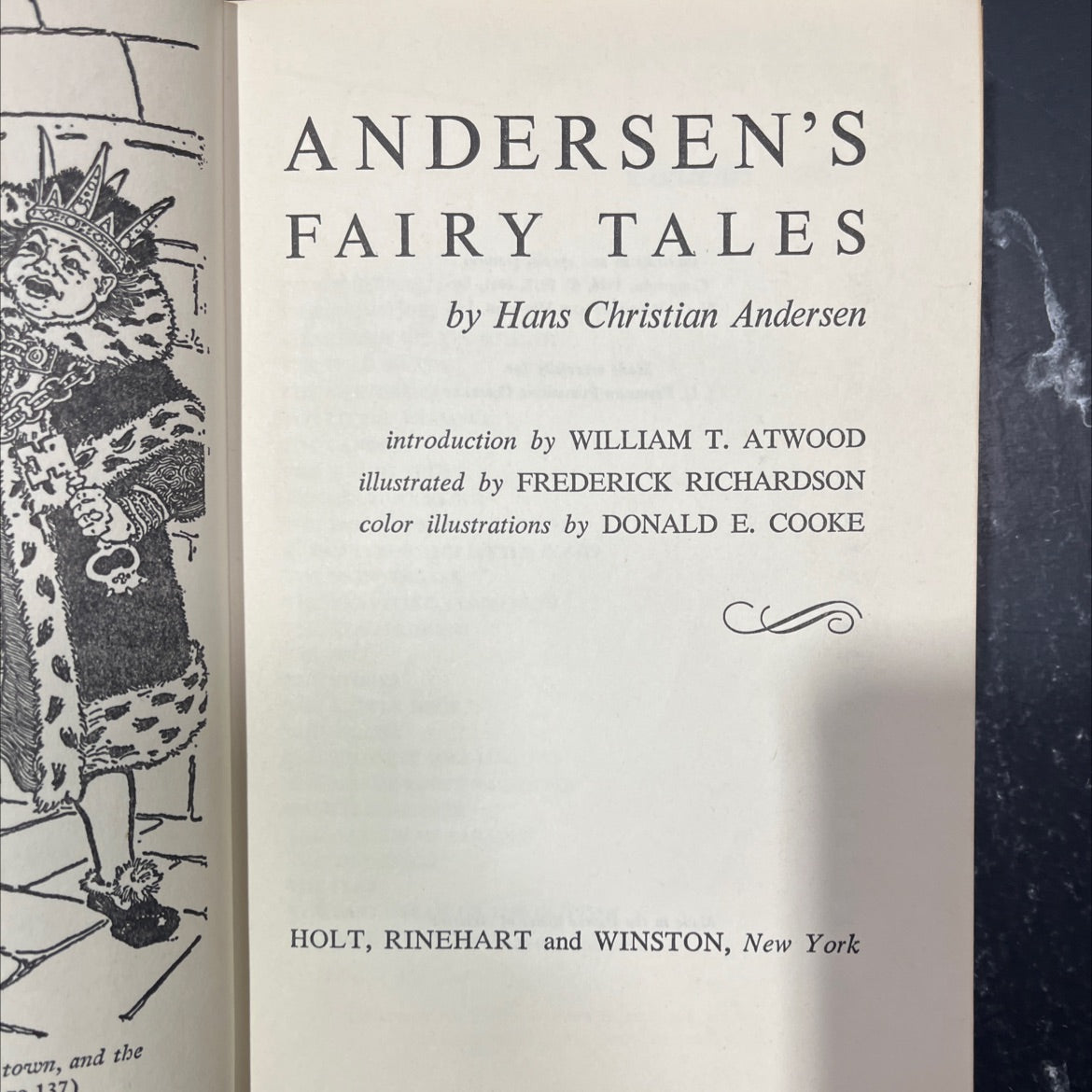 andersen's fairy tales book, by hans christian andersen, 1961 Hardcover image 2