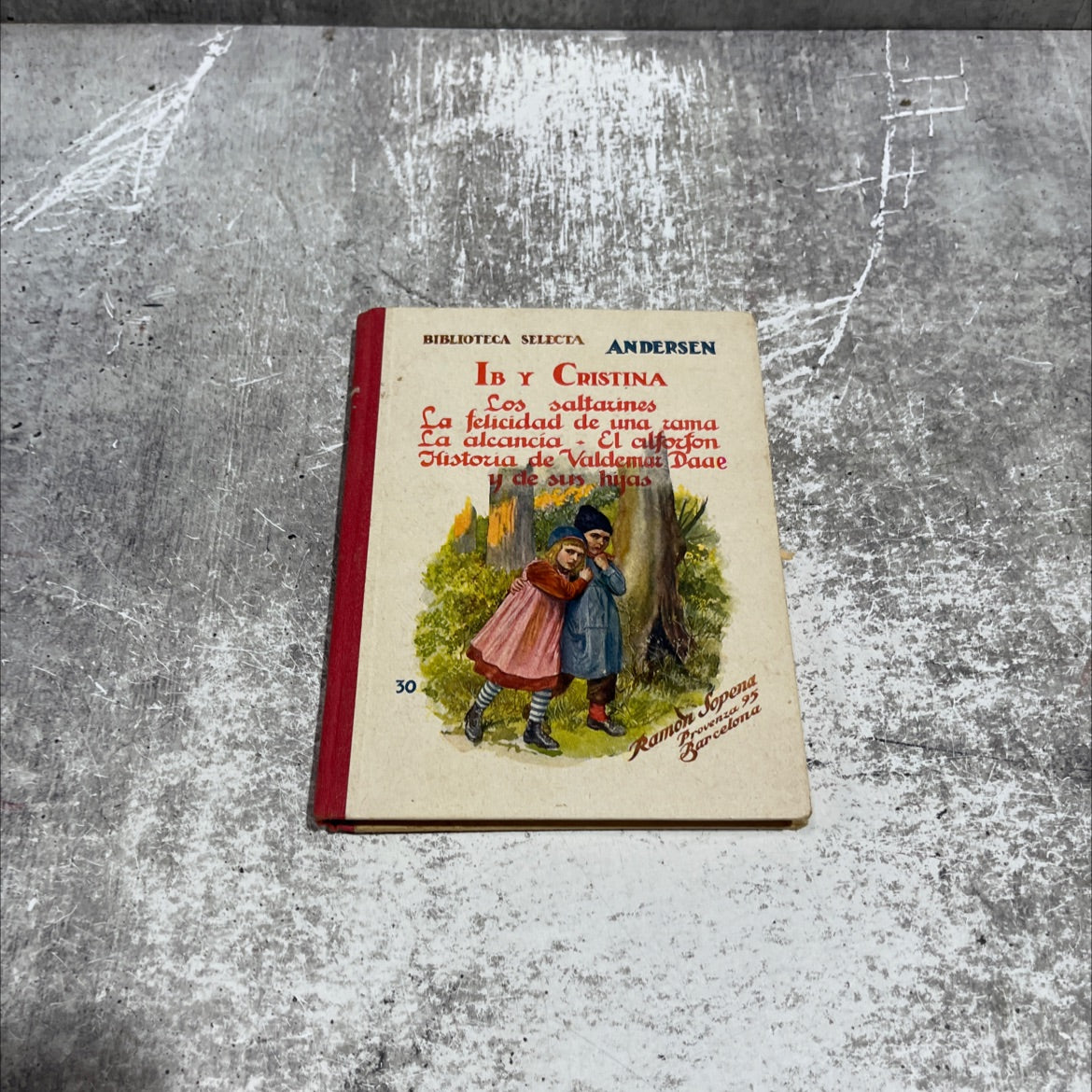 andersen book, by cristina baiturial, 1930 Hardcover image 1