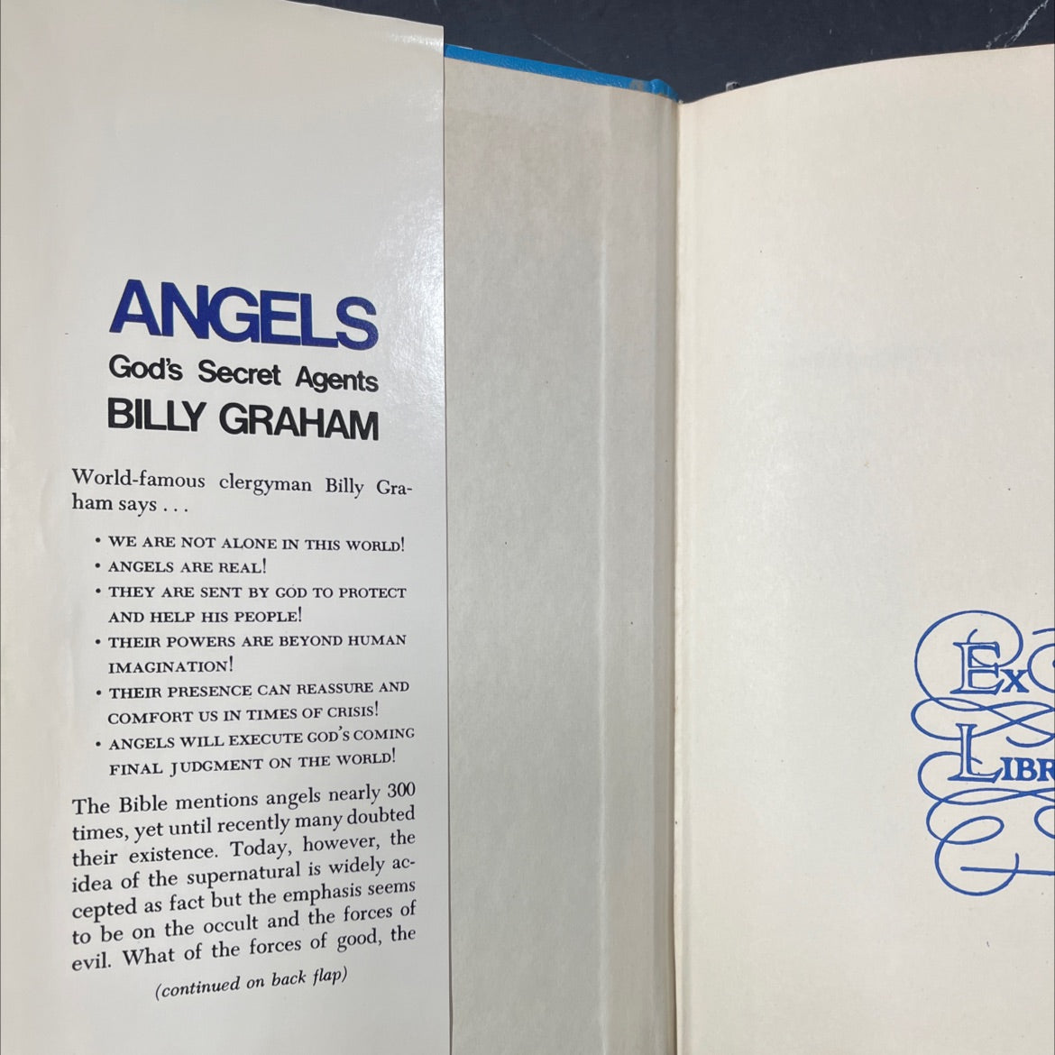 angels: god's secret agents book, by billy graham, 1975 Hardcover image 4