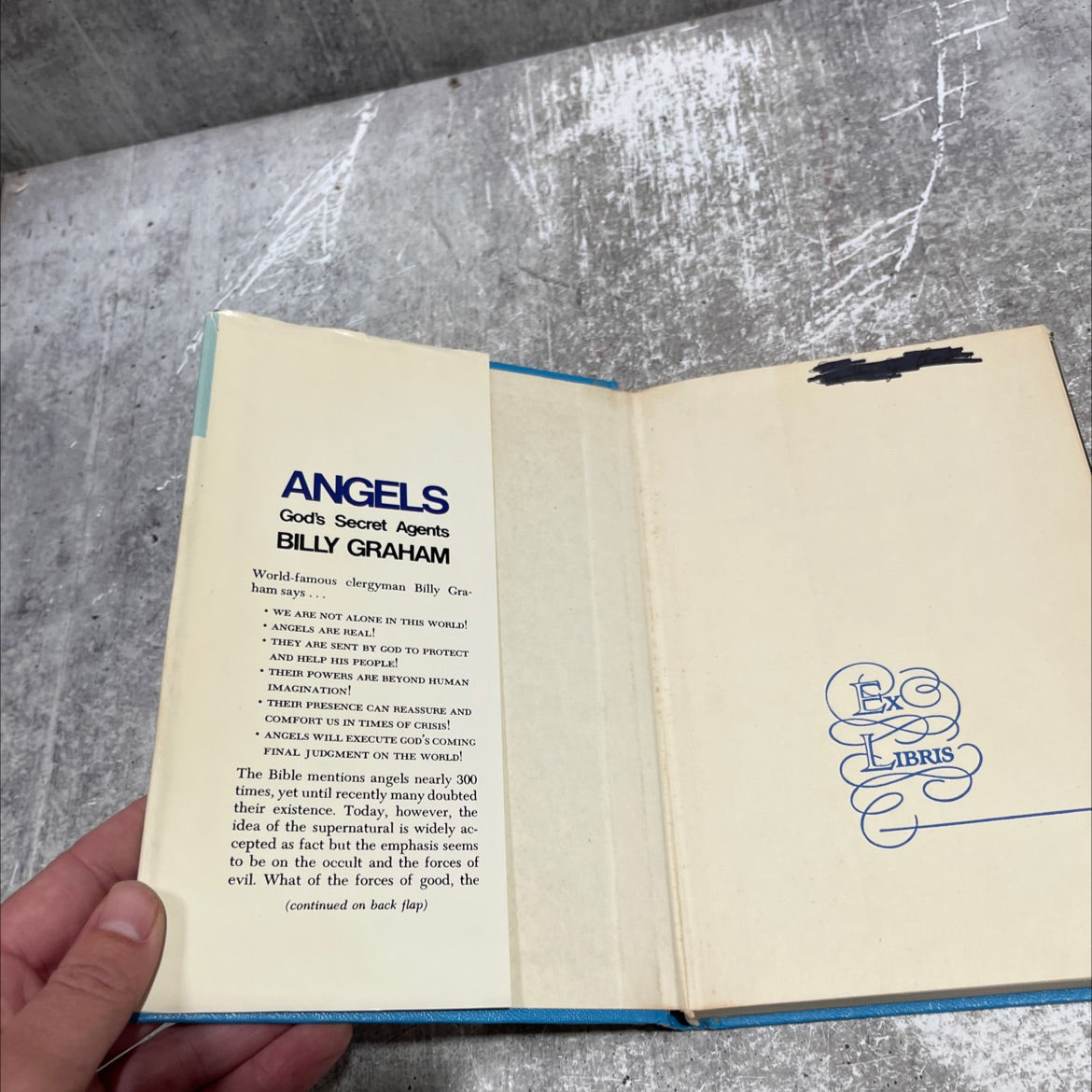angels: god's secret agents book, by billy graham, 1975 Hardcover image 4