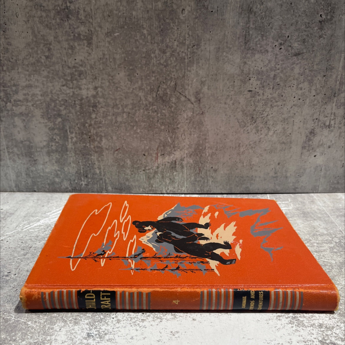 animal friends and adventures book, by unknown, 1949 Hardcover image 4