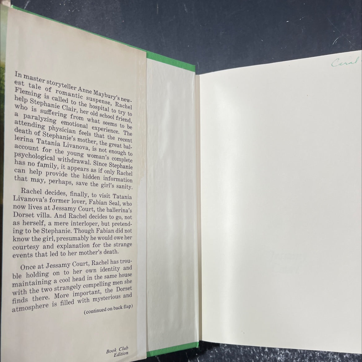 anne maybury jessamy court book, by Anne Buxton, 1974 Hardcover image 4
