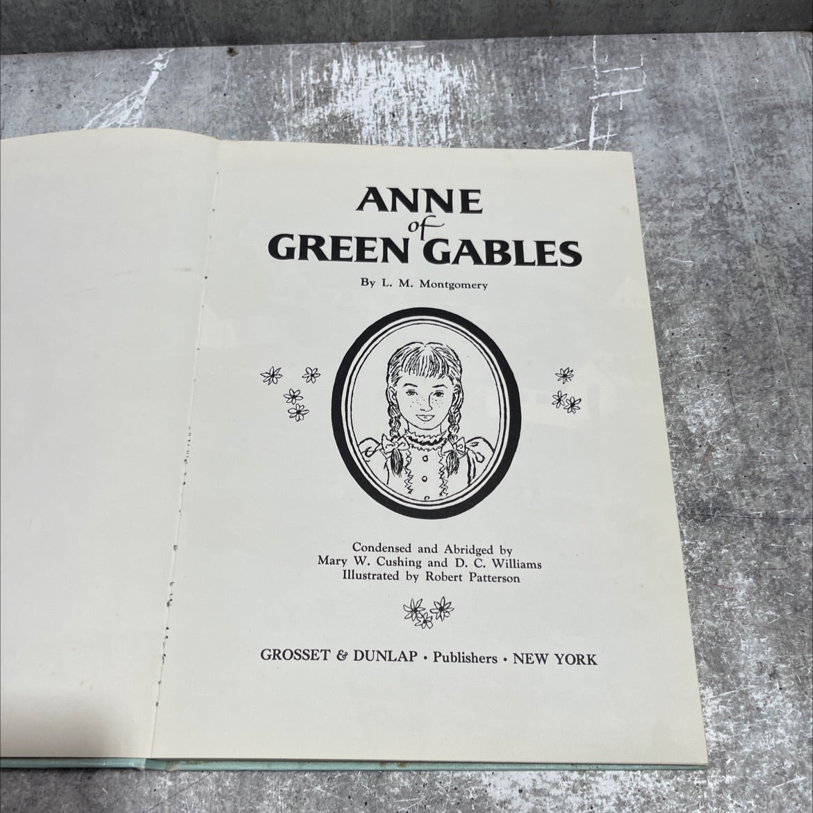 anne of green gables book, by l. m. montgomery, 1970 Hardcover image 2