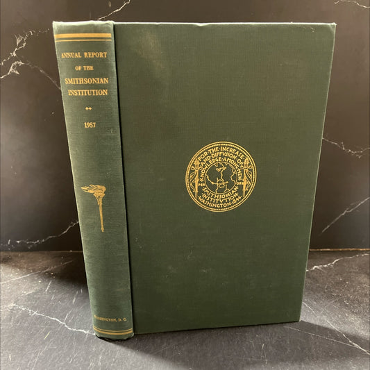 annual report of the board of regents of the smithsonian institution book, by unknown, 1958 Hardcover image 1