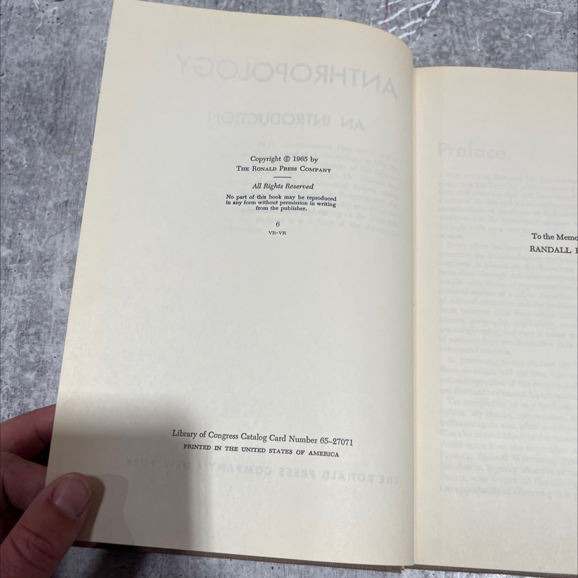 anthropology an introduction book, by lowell d. holmes, 2001 Hardcover image 3