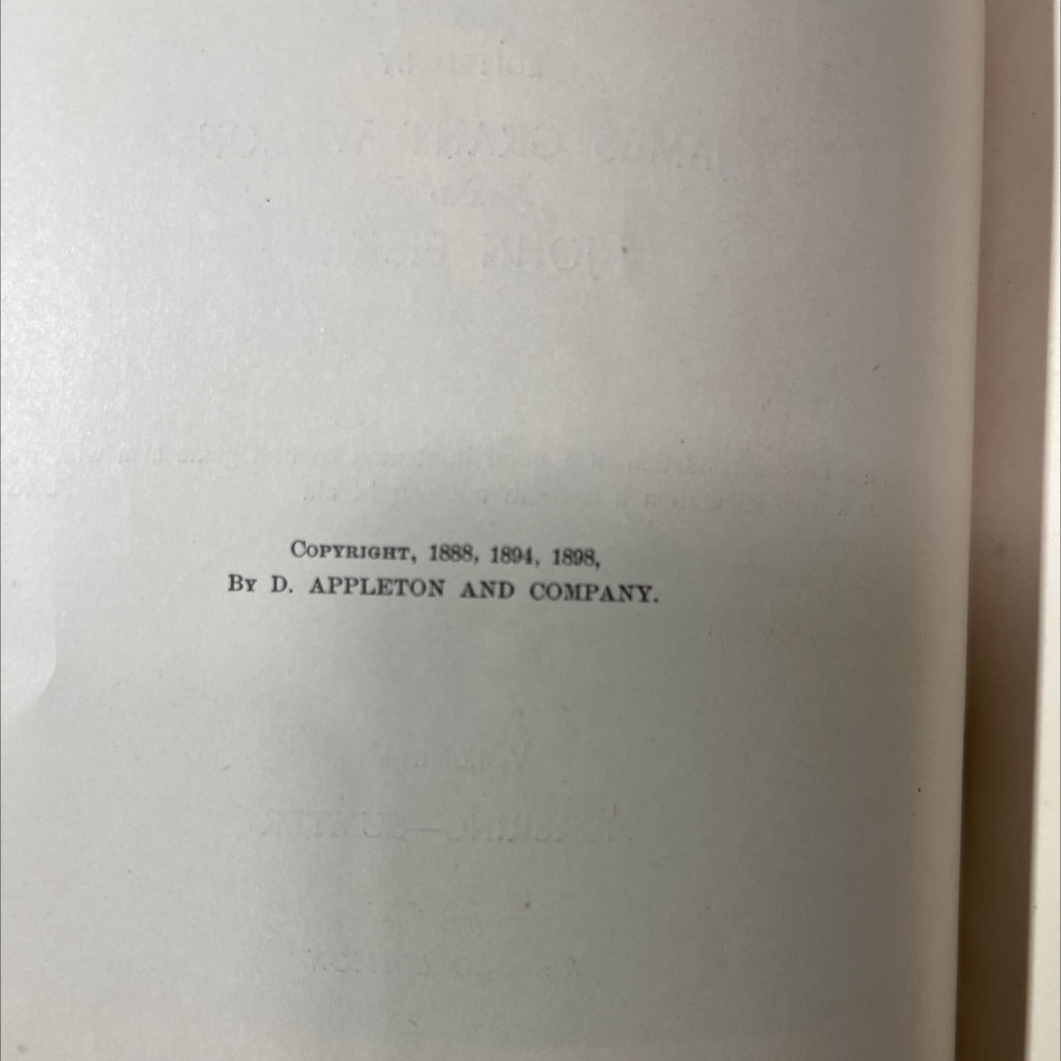 appletons cyclopædia of american biography volume v book, by james grant wilson, john fiske, 1898 Hardcover image 3