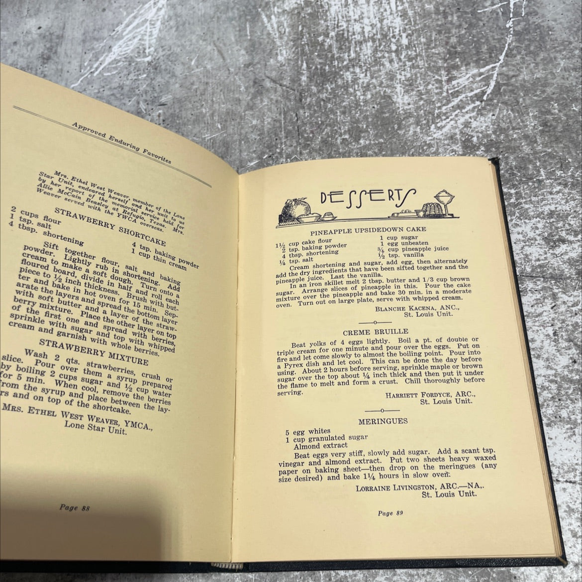 approved enduring favorites overseas women's service book, by lorraine livingston, 1982 Hardcover image 4