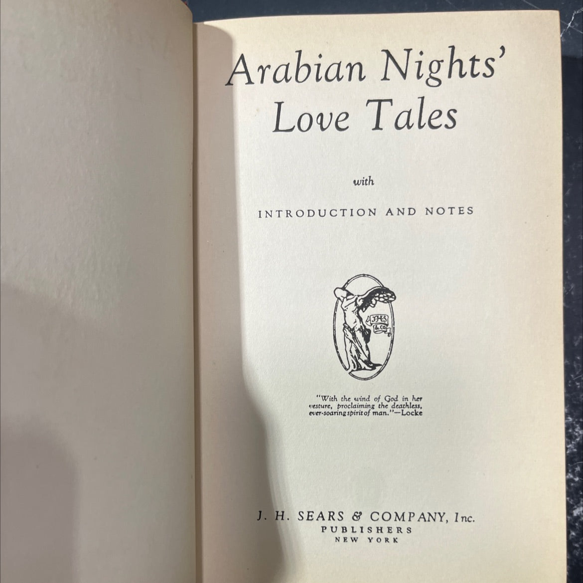 arabian nights' love tales book, by unknown, 1926 Hardcover image 2