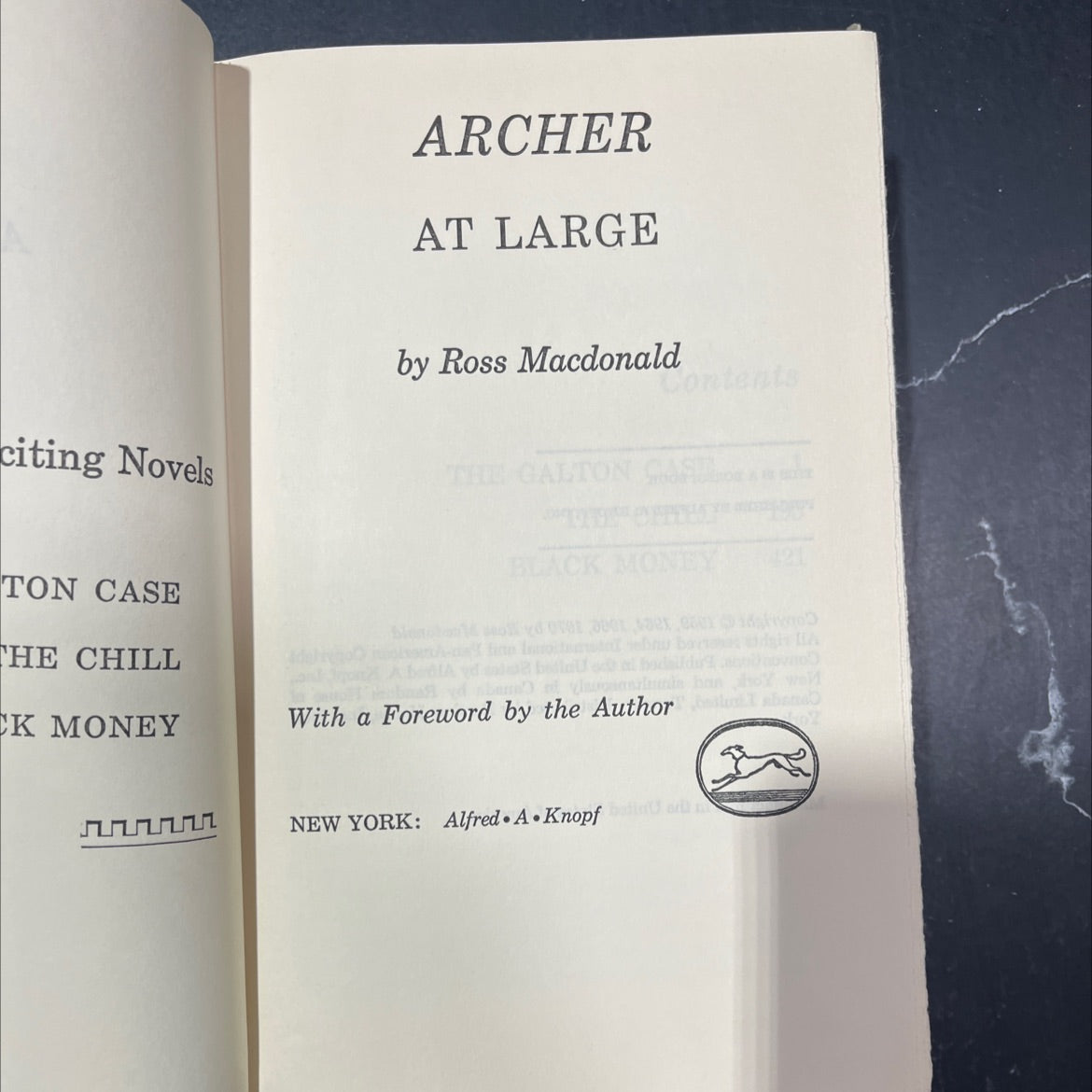 archer at large book, by Ross Macdonald, 1970 Hardcover image 2