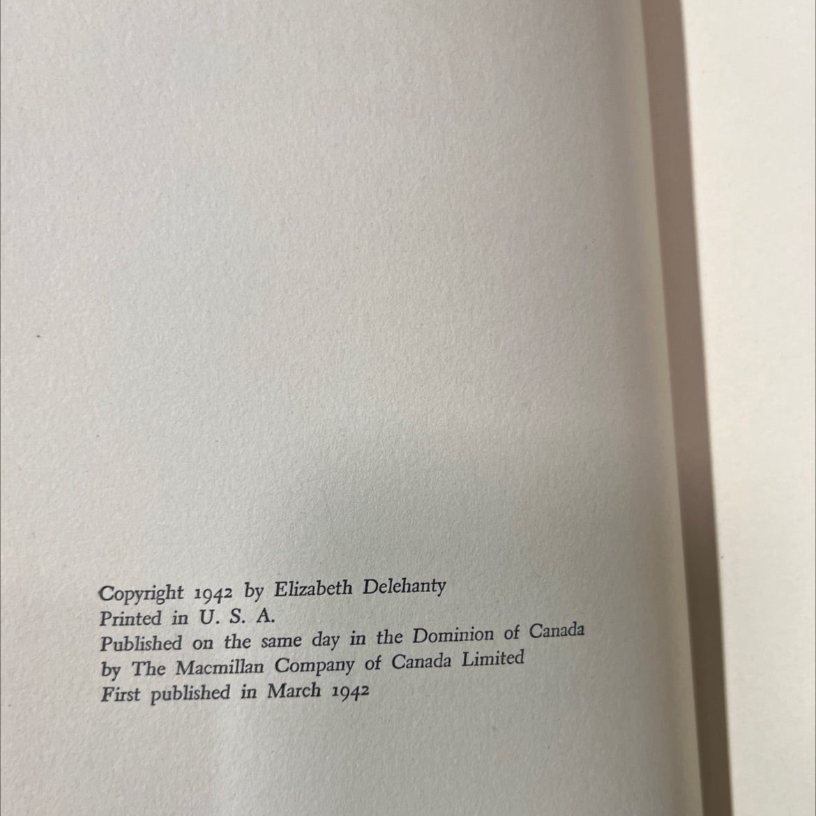 arise from sleep book, by elizabeth delehanty, 1942 Hardcover image 3