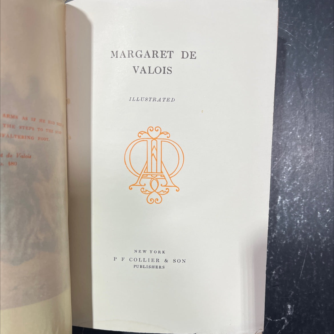 arms as if he had b the steps to the scap faltering foot book, by margaret de valois, 1910 Hardcover image 2