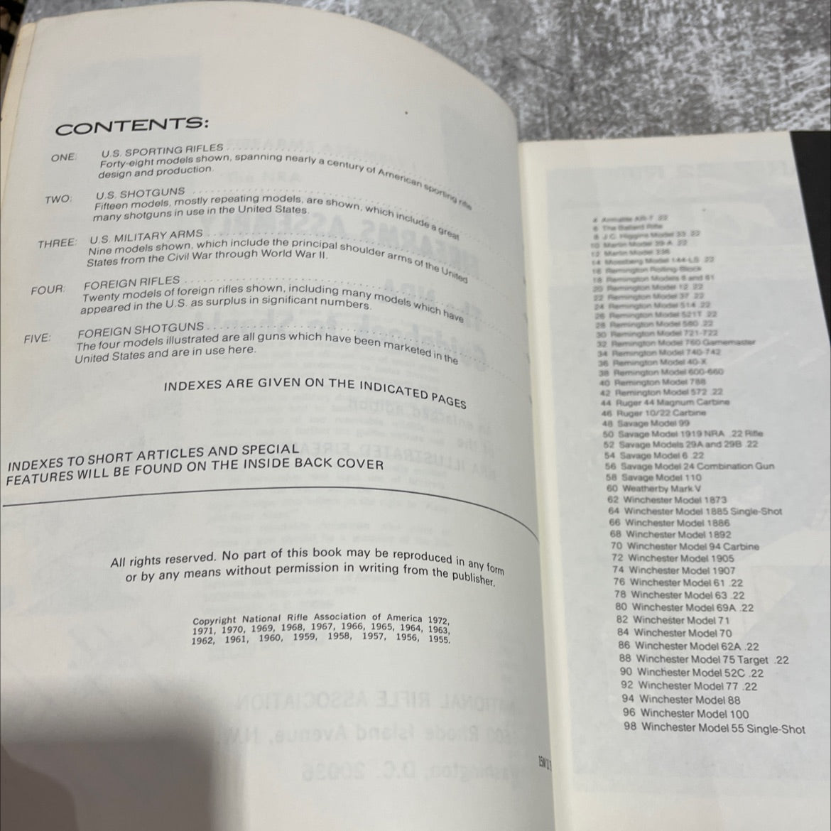 arms reprint firearms assembly i the nra guidebook to shoulder arms book, by National Rifle Association, 1972 Paperback image 3