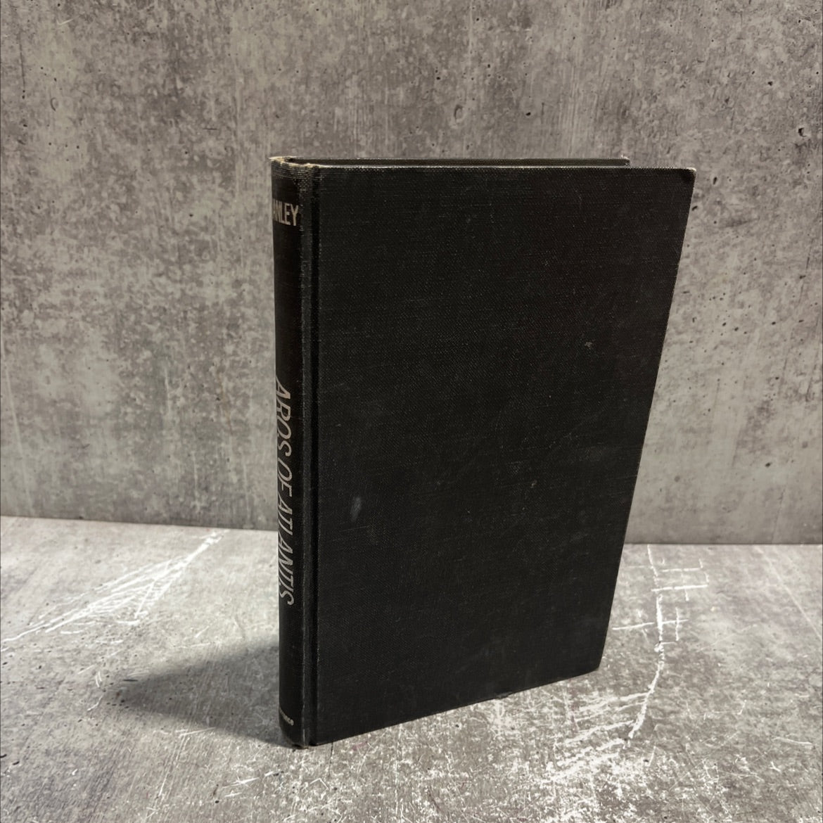 SIGNED aros of atlantis book, by David L. Manley, 1972 Hardcover, Vintage image 1