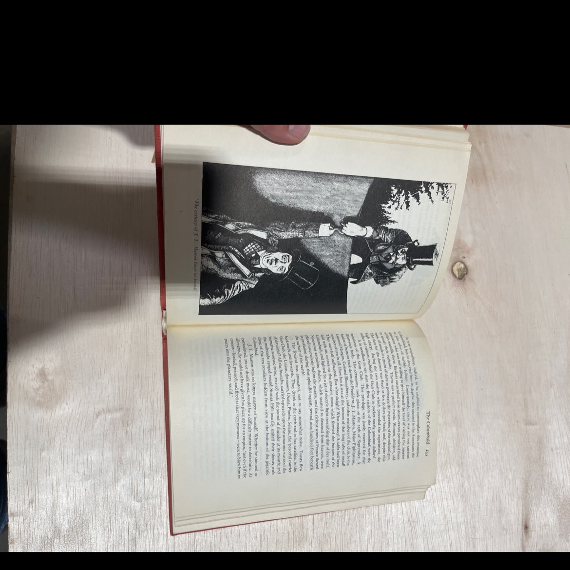around the world in eighty days book, by Jules Verne, 1978 Hardcover image 4