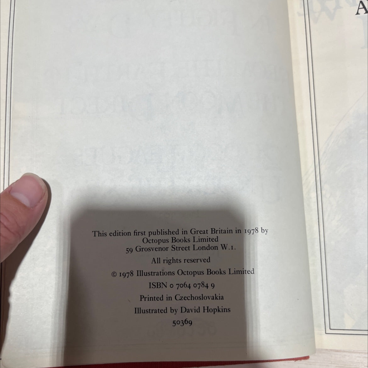 around the world in eighty days book, by Jules Verne, 1978 Hardcover image 3