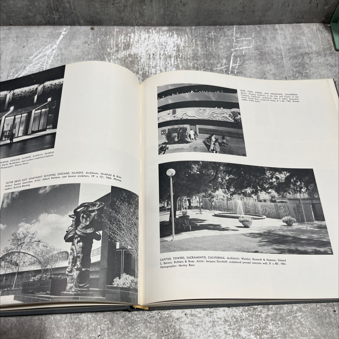 art in architecture book, by louis g. redstone, 1968 Hardcover image 4