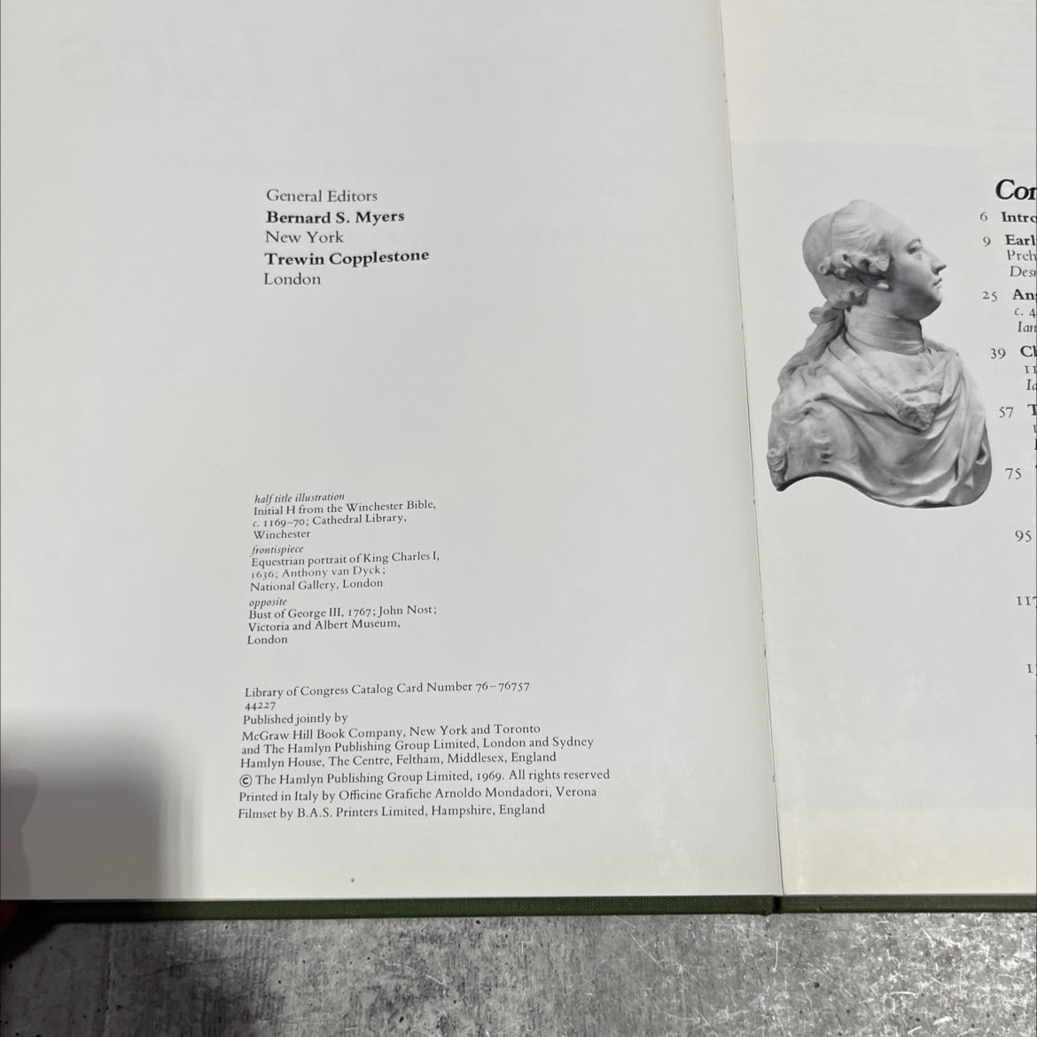 art treasures in the british isles monuments, masterpieces, commissions and collections book, by Sir Philip Hendy, 1969 image 3