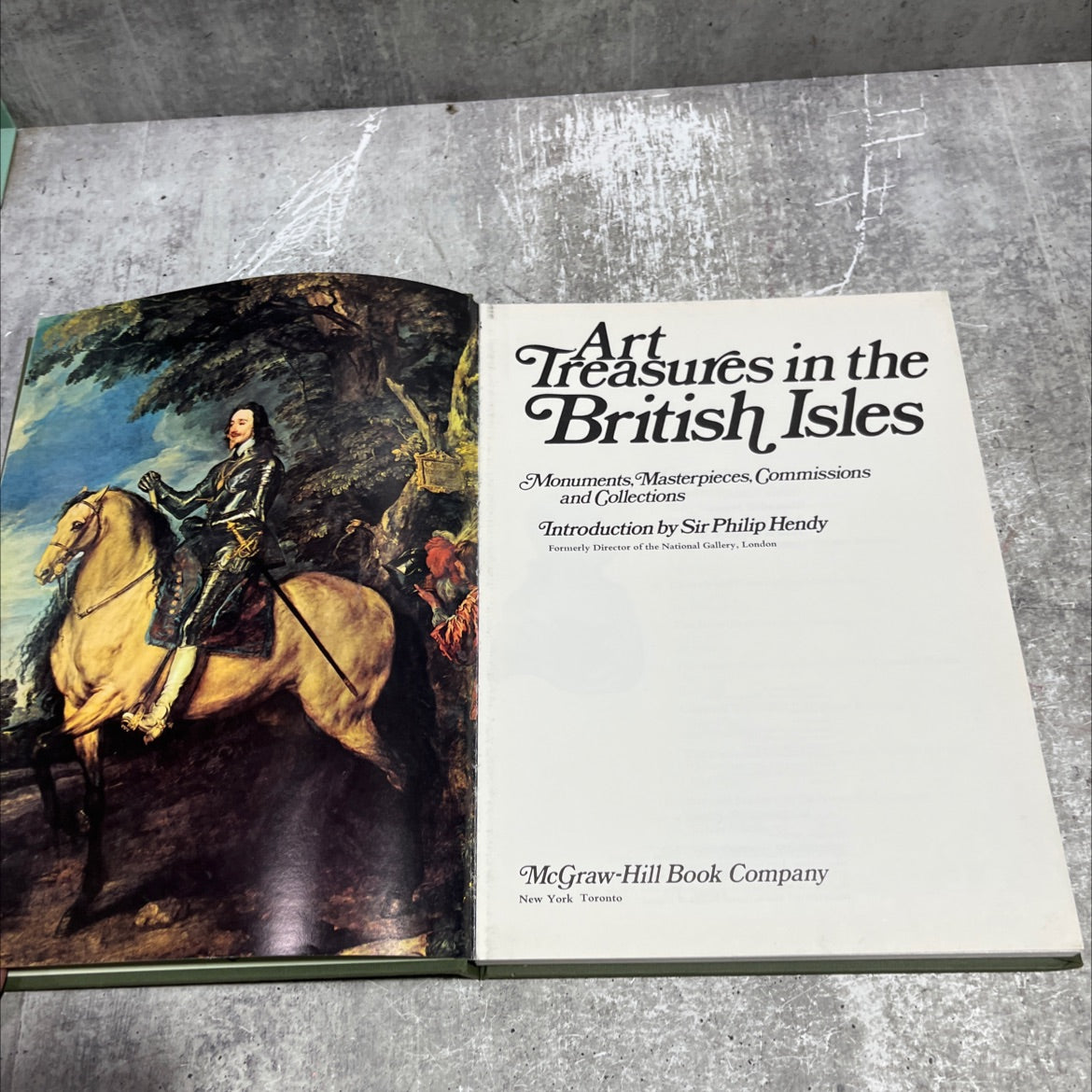art treasures in the british isles monuments, masterpieces, commissions and collections book, by Sir Philip Hendy, 1969 image 2