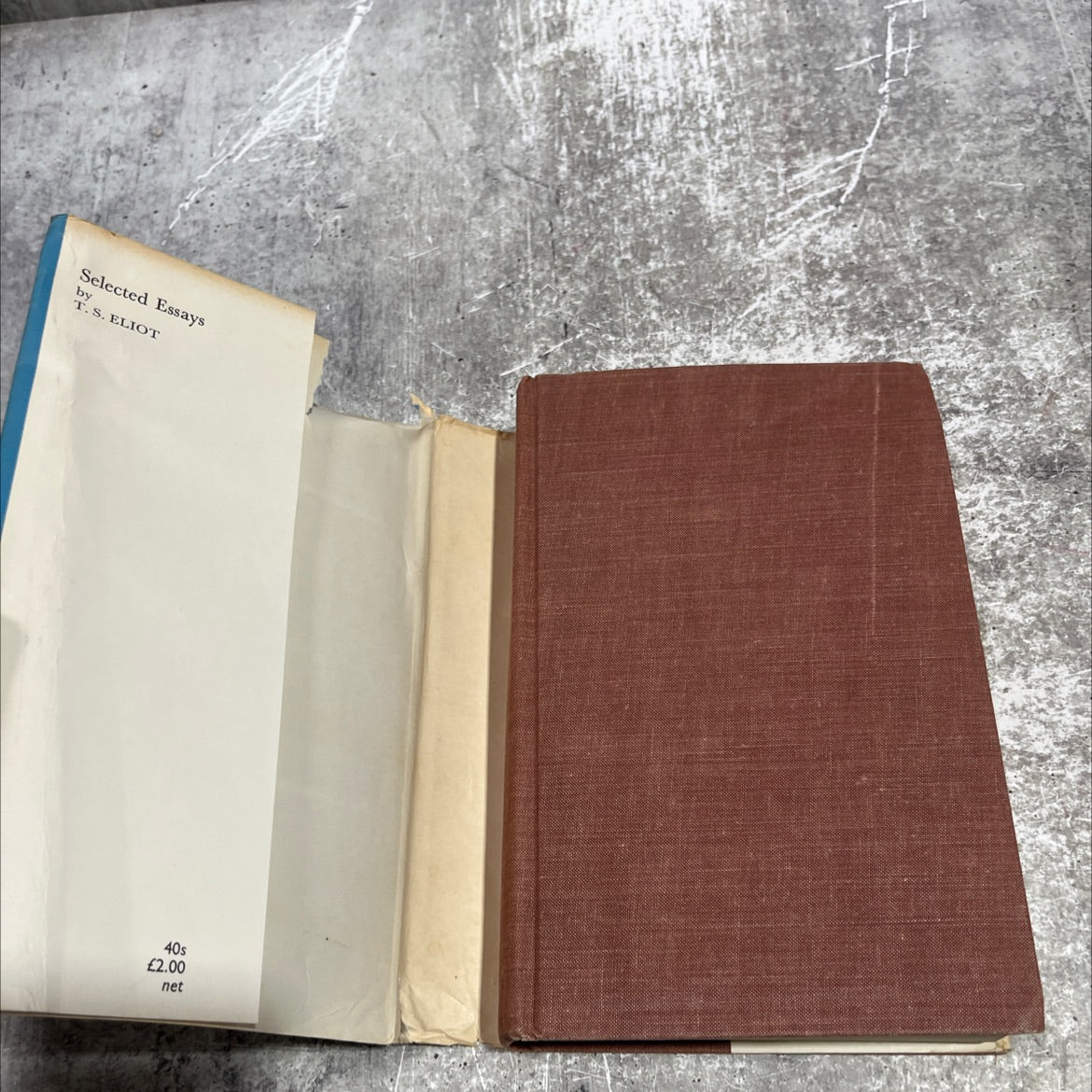 as trees al cats criticism literature selected essays book, by T. S. Eliot, 1969 Hardcover image 4