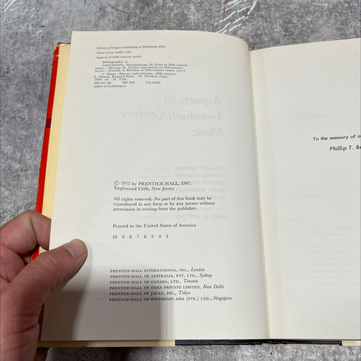 aspects of twentieth-century music book, by richard delone, vernon kliewer, horace reisberg, mary wennerstrom, allen image 3