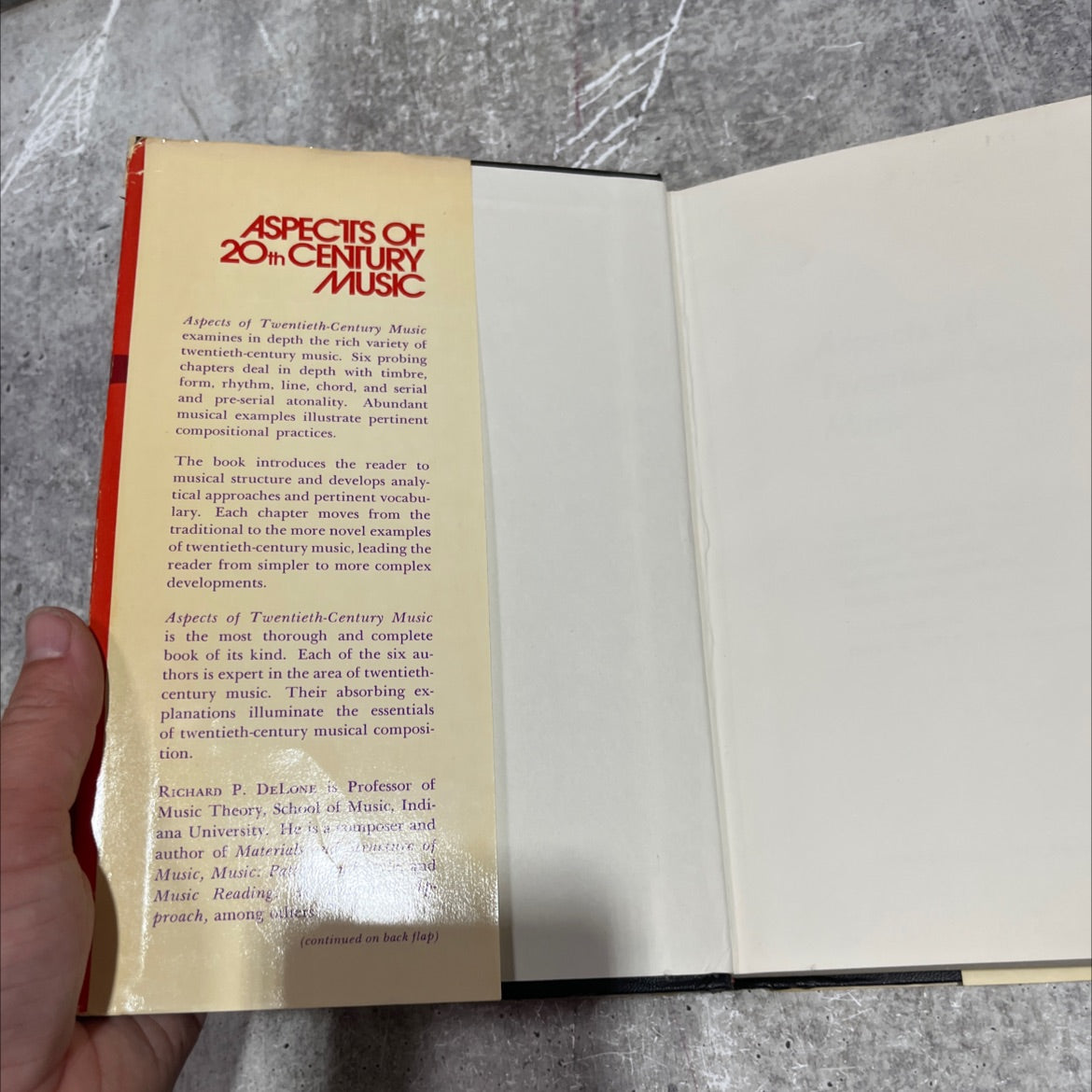aspects of twentieth-century music book, by richard delone, vernon kliewer, horace reisberg, mary wennerstrom, allen image 4