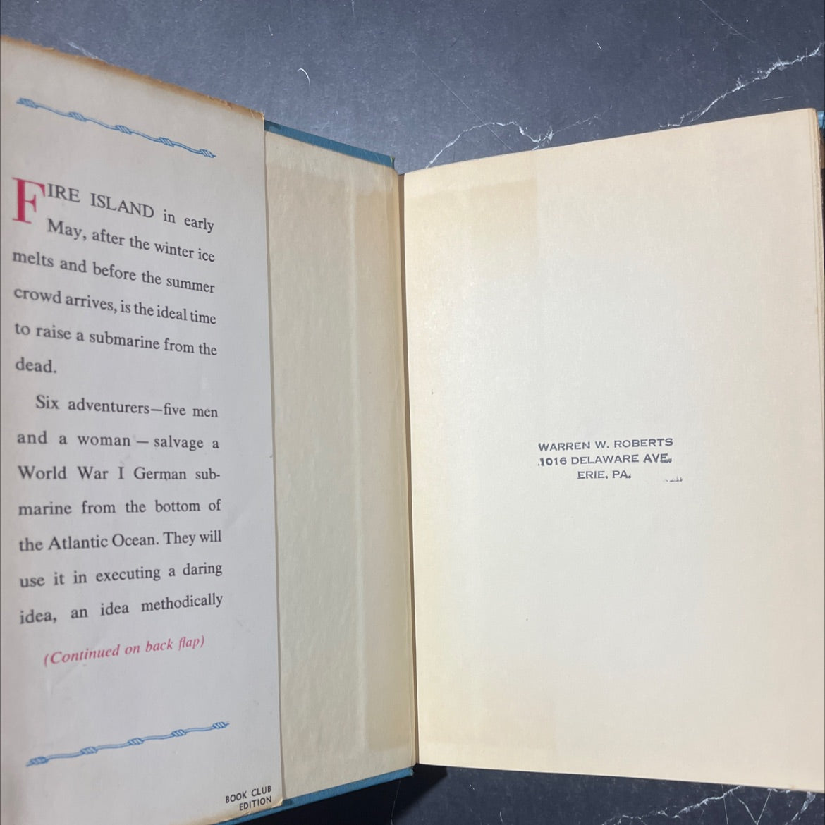assault on a queen book, by jack finney, 1959 Hardcover image 4